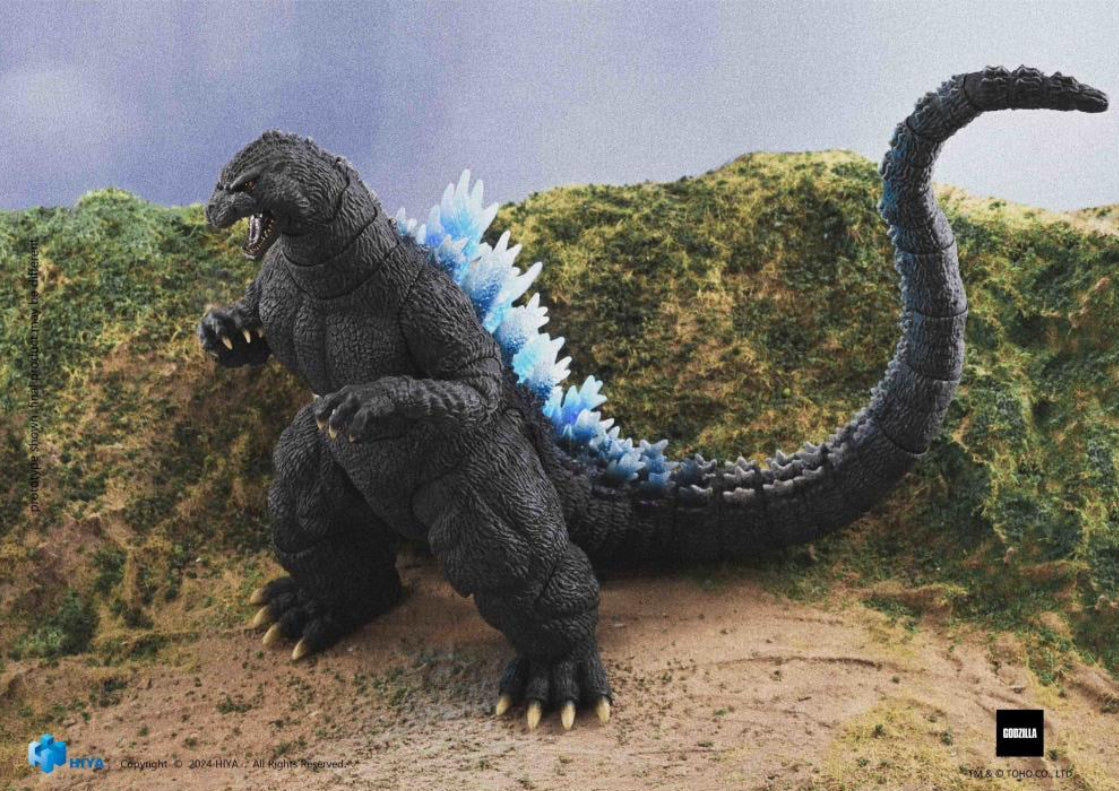 Exquisite Basic Series None Scale 7 Inch Godzilla vs. King Ghidorah Heat Ray Godzilla Hokkaido Ver. Action Figure by HIYA