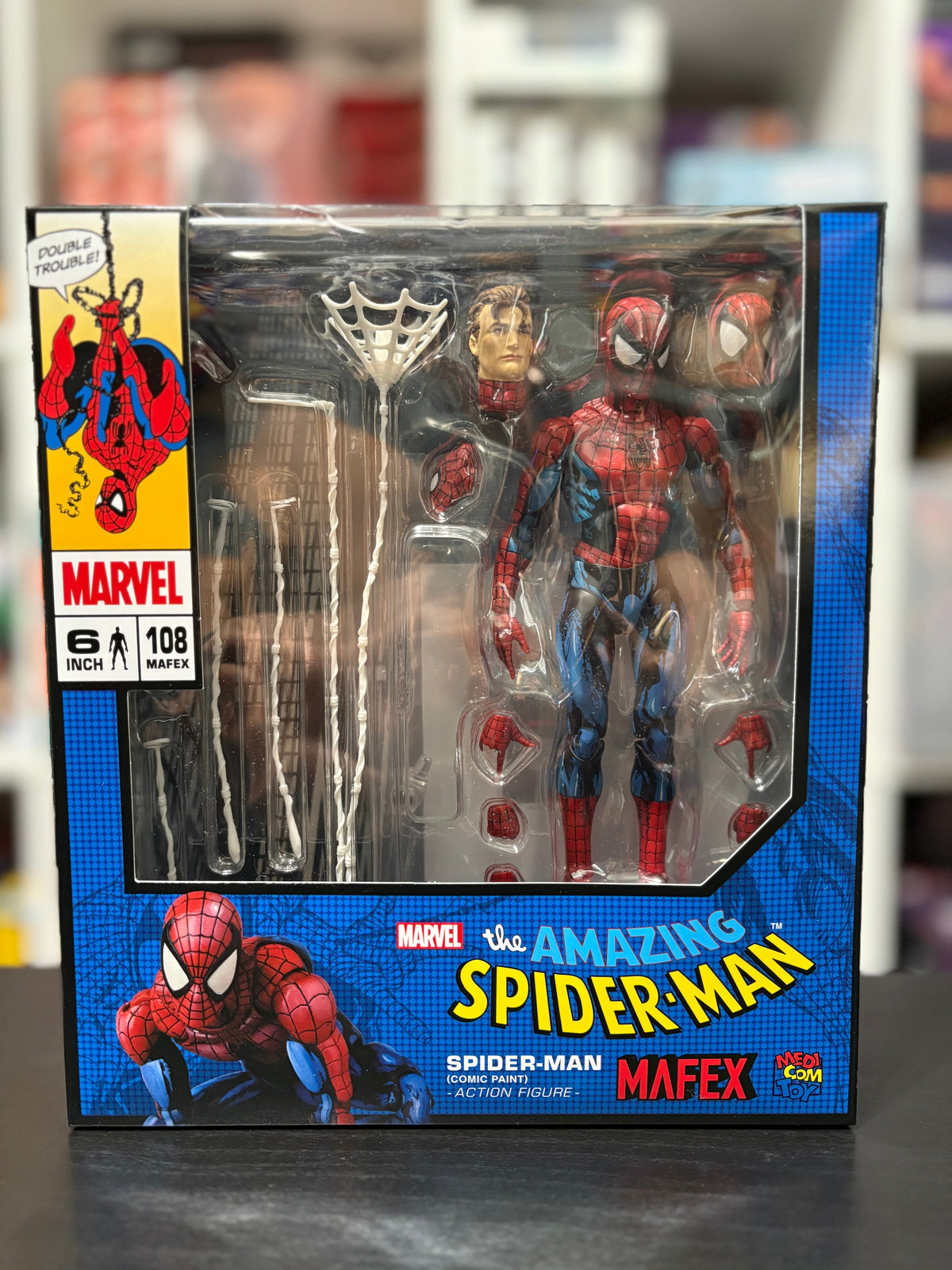 MAFEX No.108 The Amazing Spider-Man (Comic Paint) by Medicom