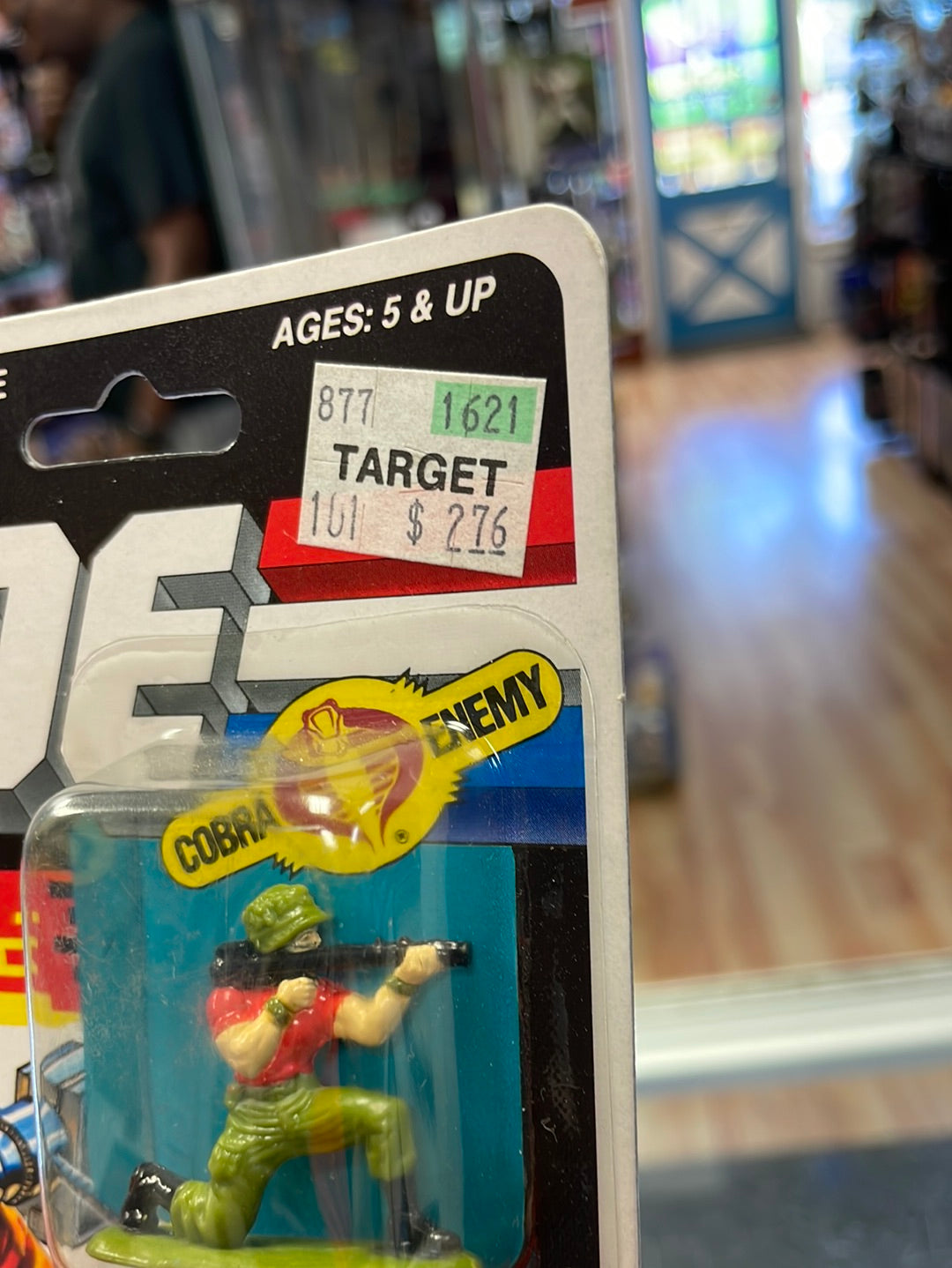 Astro Viper with Micro Figure (Vintage GI Joe, Hasbro) Sealed