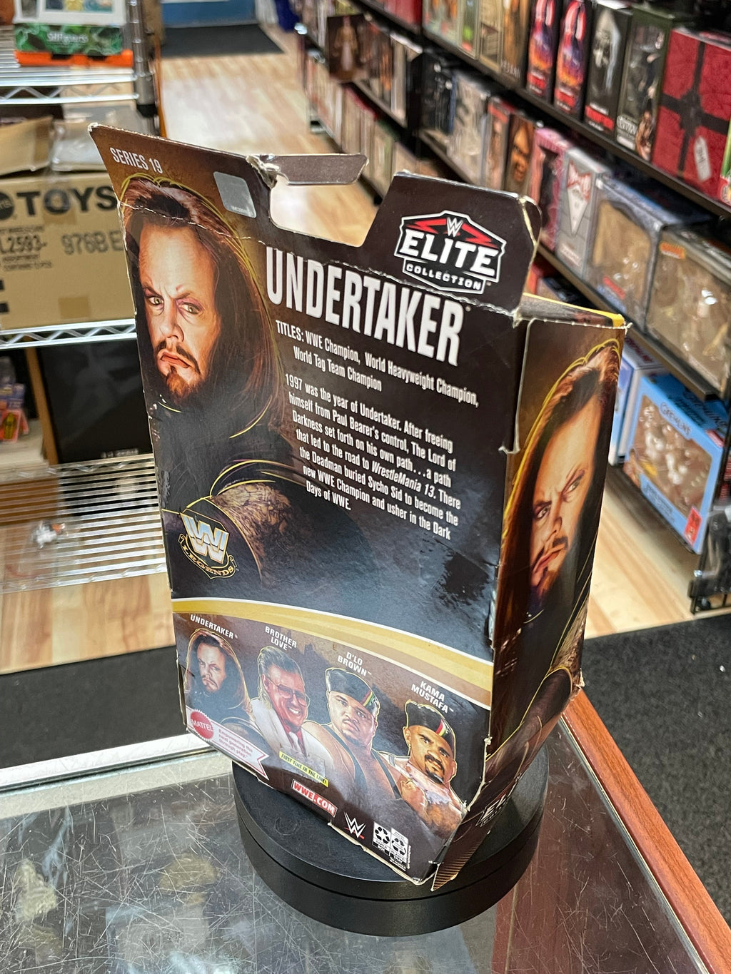 Undertaker S19 (WWE Elite Legends, Mattel) SEALED