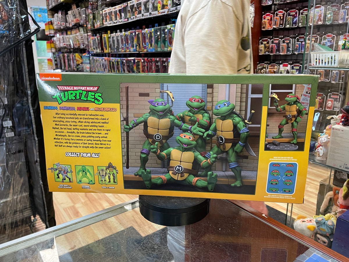 Animated Series 4 Pack (NECA, TMNT Ninja Turtles) *SEALED*