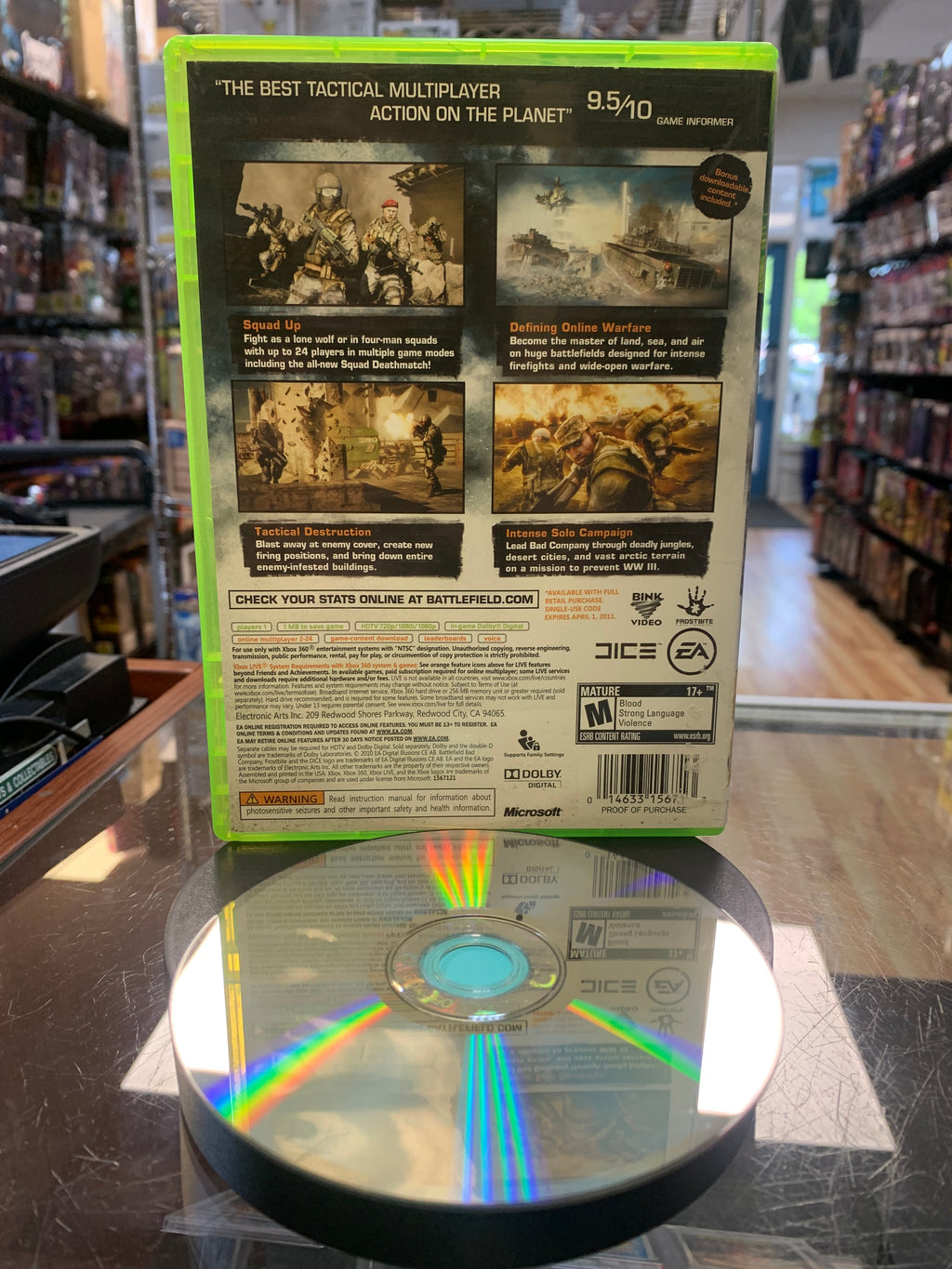 Battlefield: Bad Company 2 *1400 (Xbox 360 Microsoft , Video Game)