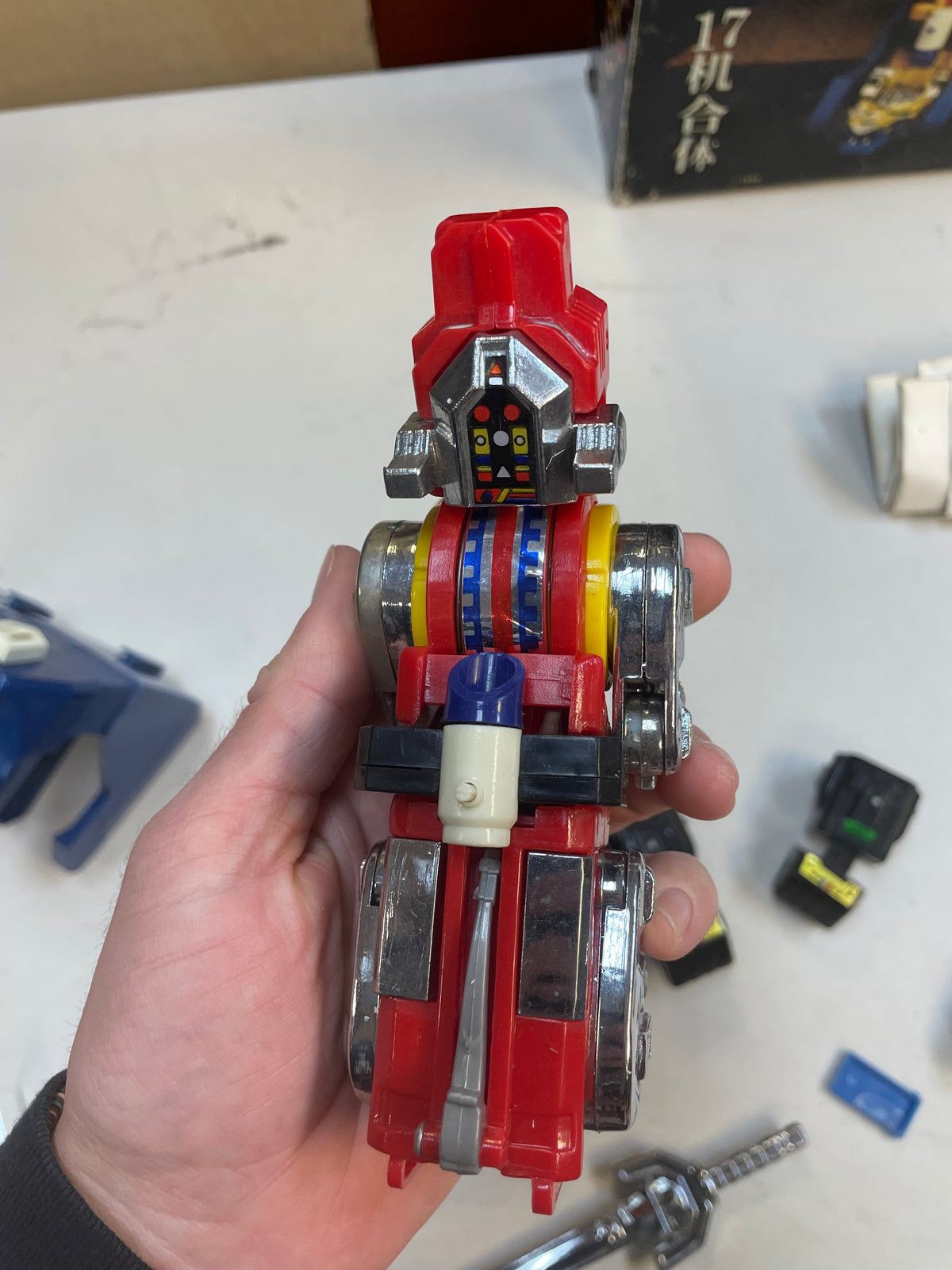 Super Combination Robot B/O 17 in 1 (Vintage Voltron KO, Hsiang Shan Toys)
