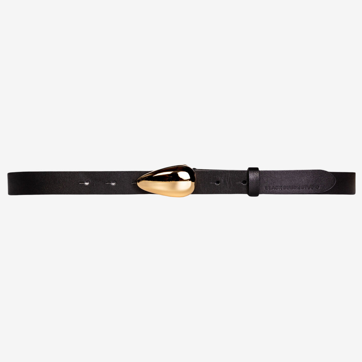 Black Suede Studio Bean Belt