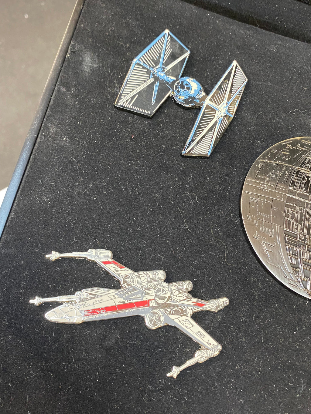 Star Wars Weekend 2007 DeathStar Set (Disney, Pin Traders) LE 500