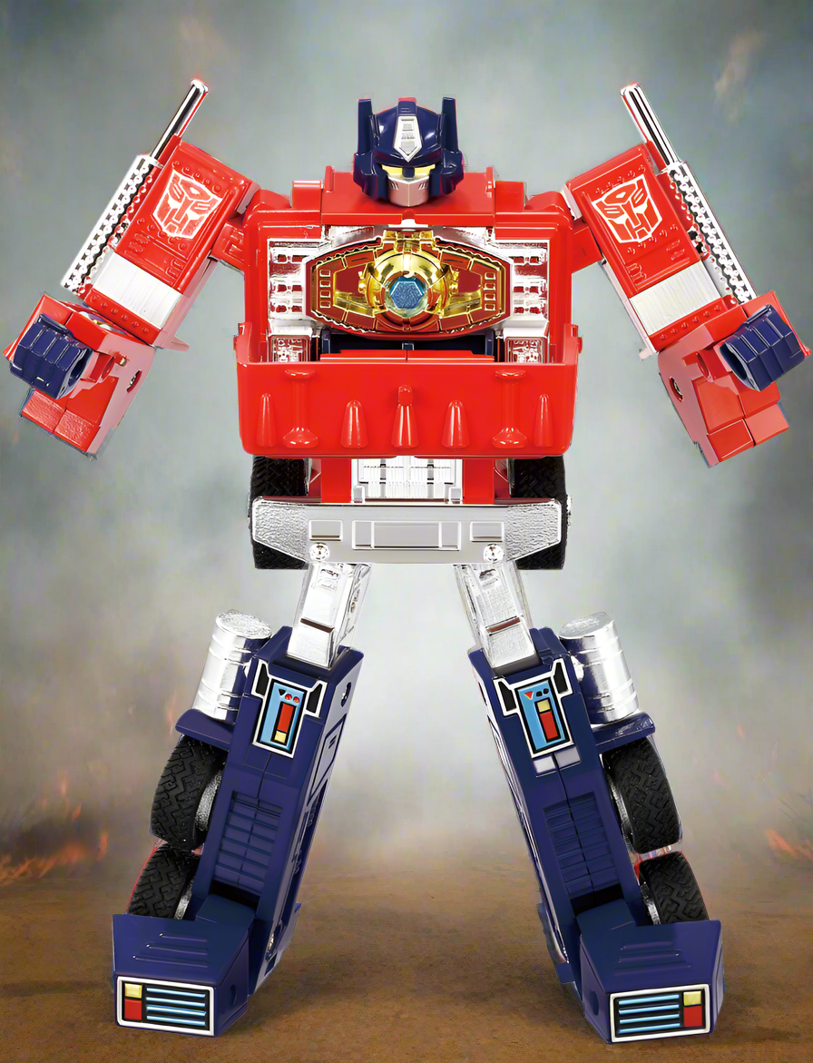 Transformers Masterpiece Missing Link C-01 Optimus Prime With Trailer