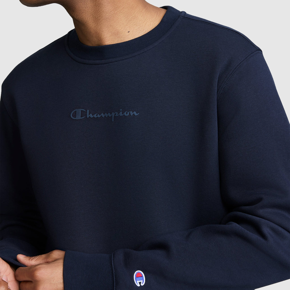 Powerblend Crewneck Sweatshirt, Tonal Script Logo