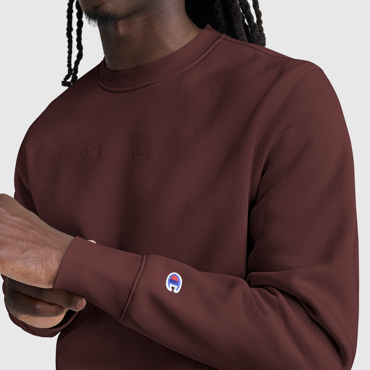 Powerblend Crewneck Sweatshirt, Tonal Script Logo