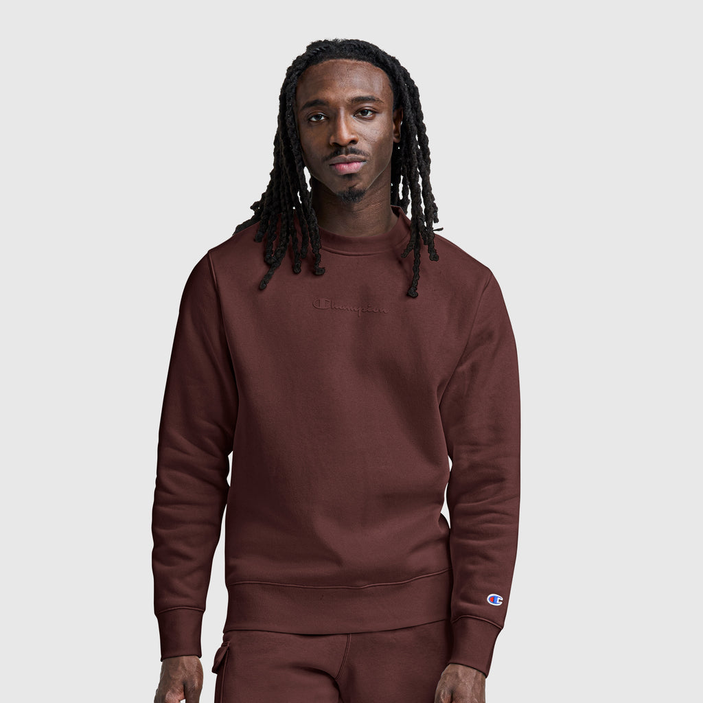 Powerblend Crewneck Sweatshirt, Tonal Script Logo