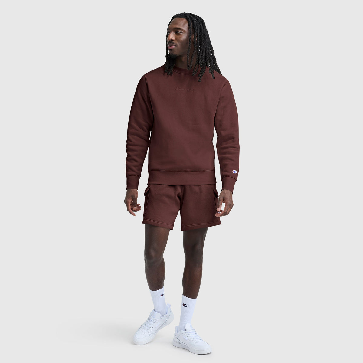 Powerblend Crewneck Sweatshirt, Tonal Script Logo