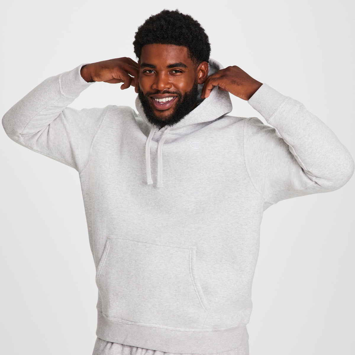 Powerblend Hoodie, C Logo - Big & Tall