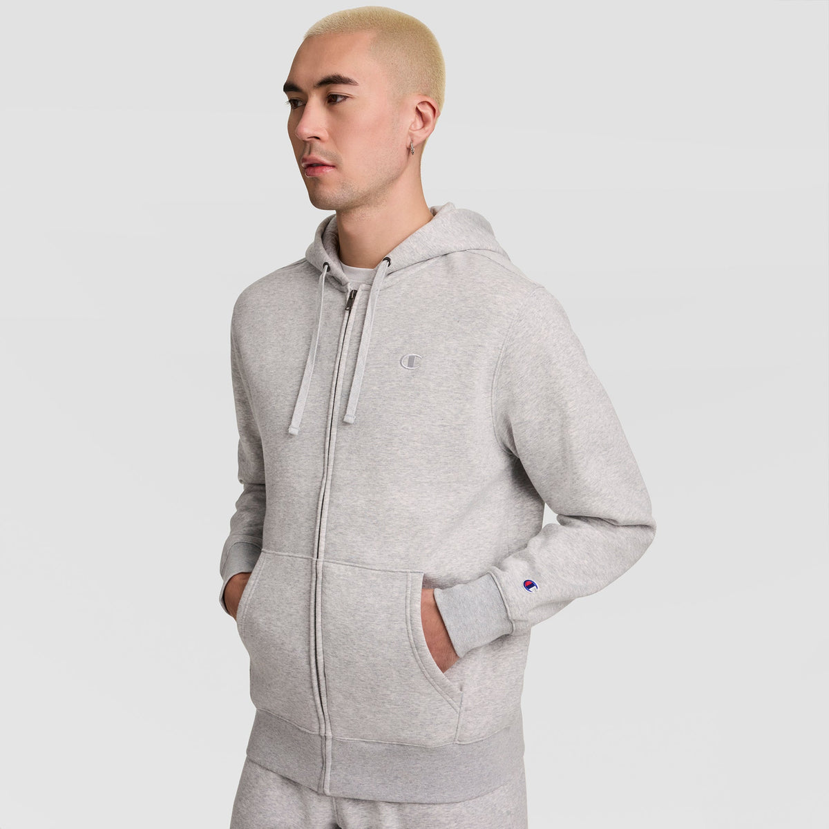 Powerblend Full-Zip Hoodie, C Logo