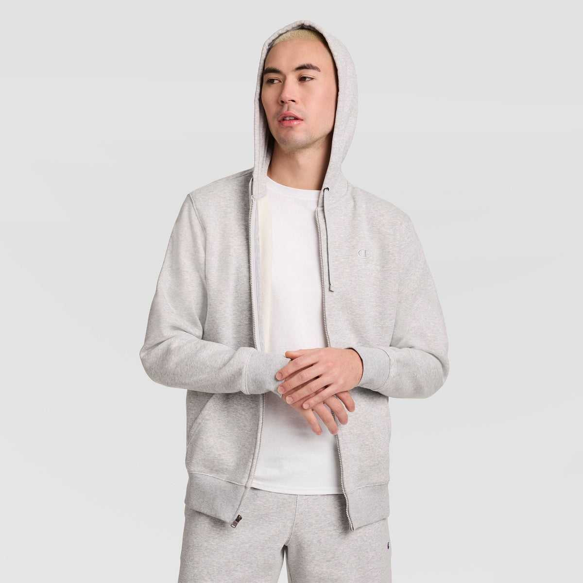 Powerblend Full-Zip Hoodie, C Logo