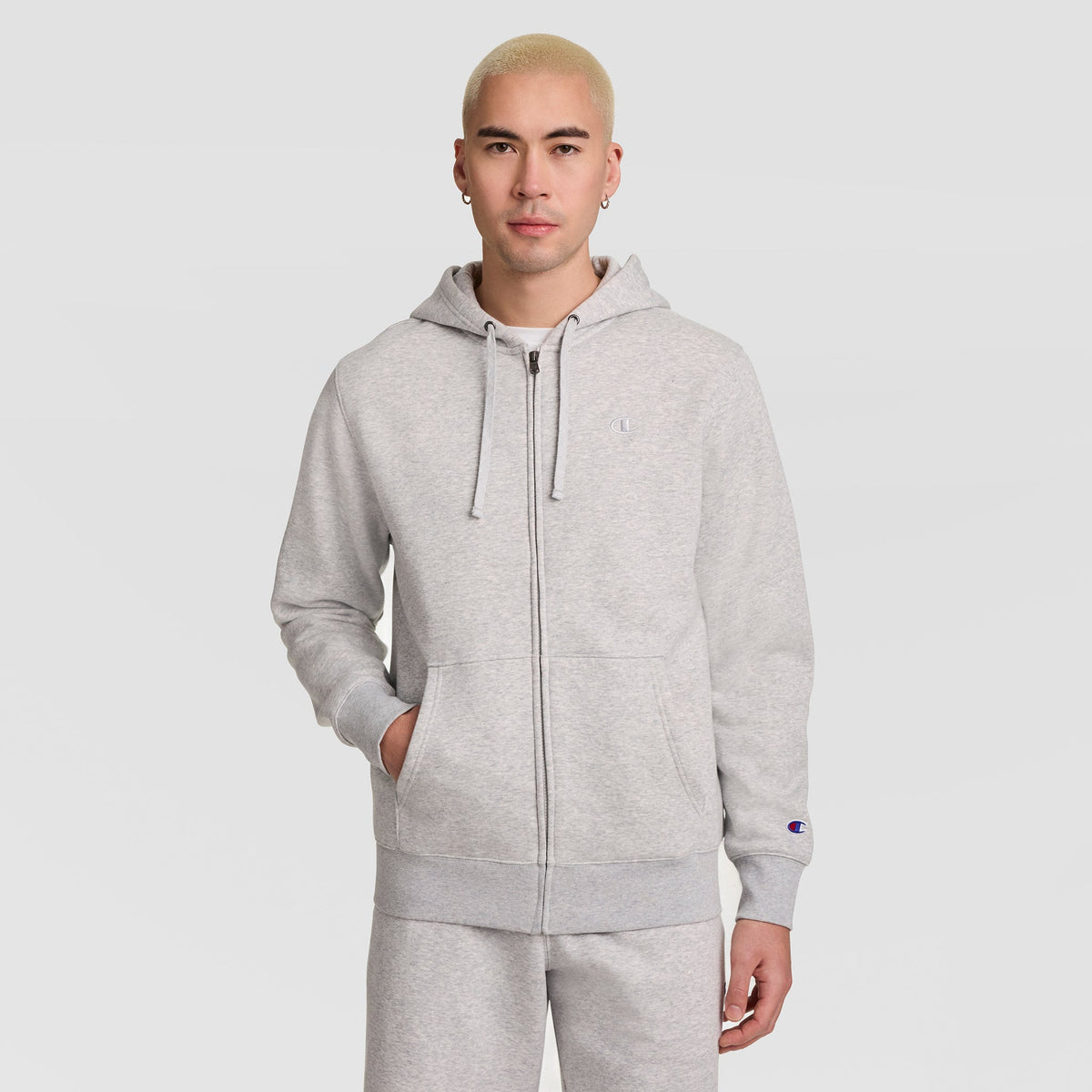 Powerblend Full-Zip Hoodie, C Logo