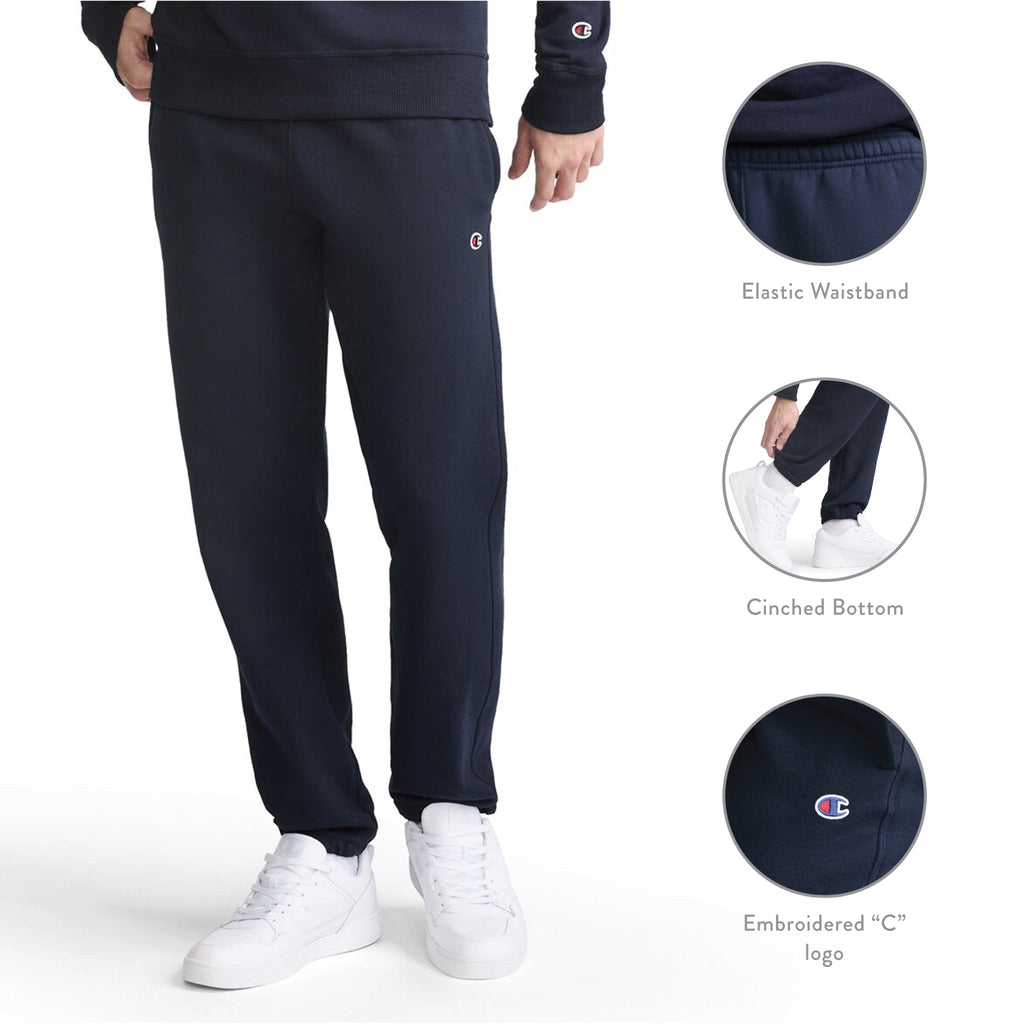 Powerblend Sweatpants, Cinched Bottom, C Logo - Big & Tall