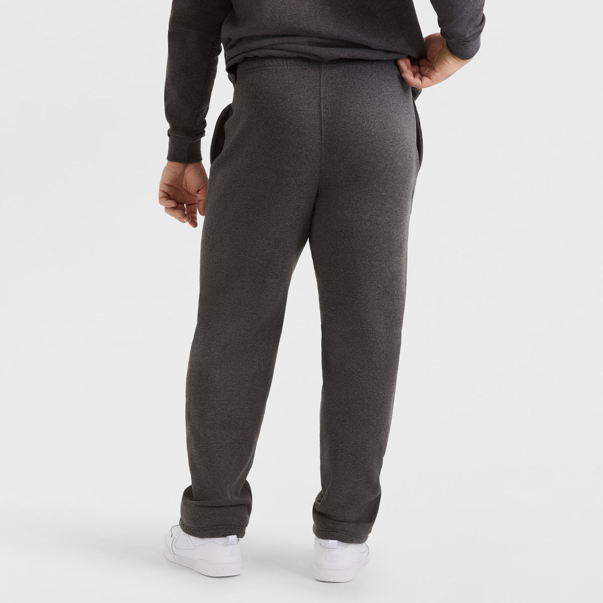 Powerblend Sweatpants, Open Hem, C Logo - Big & Tall