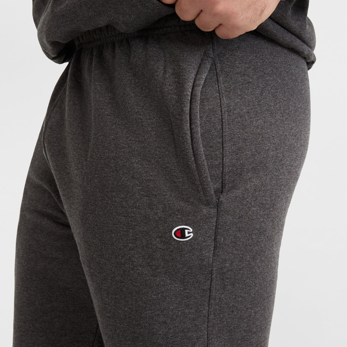 Powerblend Sweatpants, Open Hem, C Logo - Big & Tall