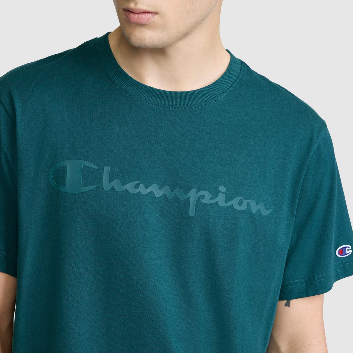 Classic Graphic T-Shirt, Tonal Script Logo