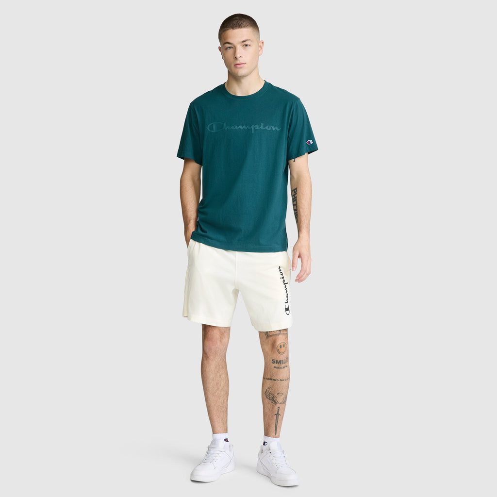Classic Graphic T-Shirt, Tonal Script Logo