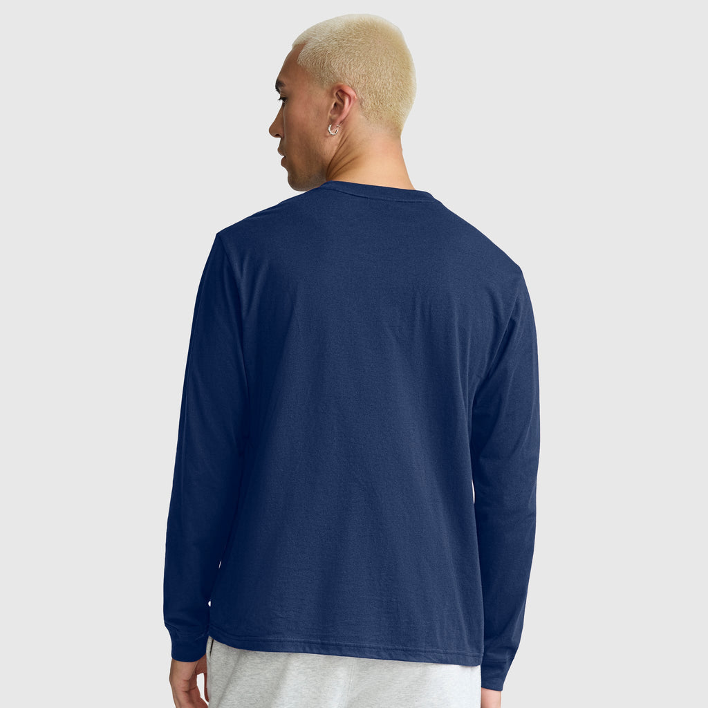 Classic Long Sleeve T-Shirt, Embroidered C Logo