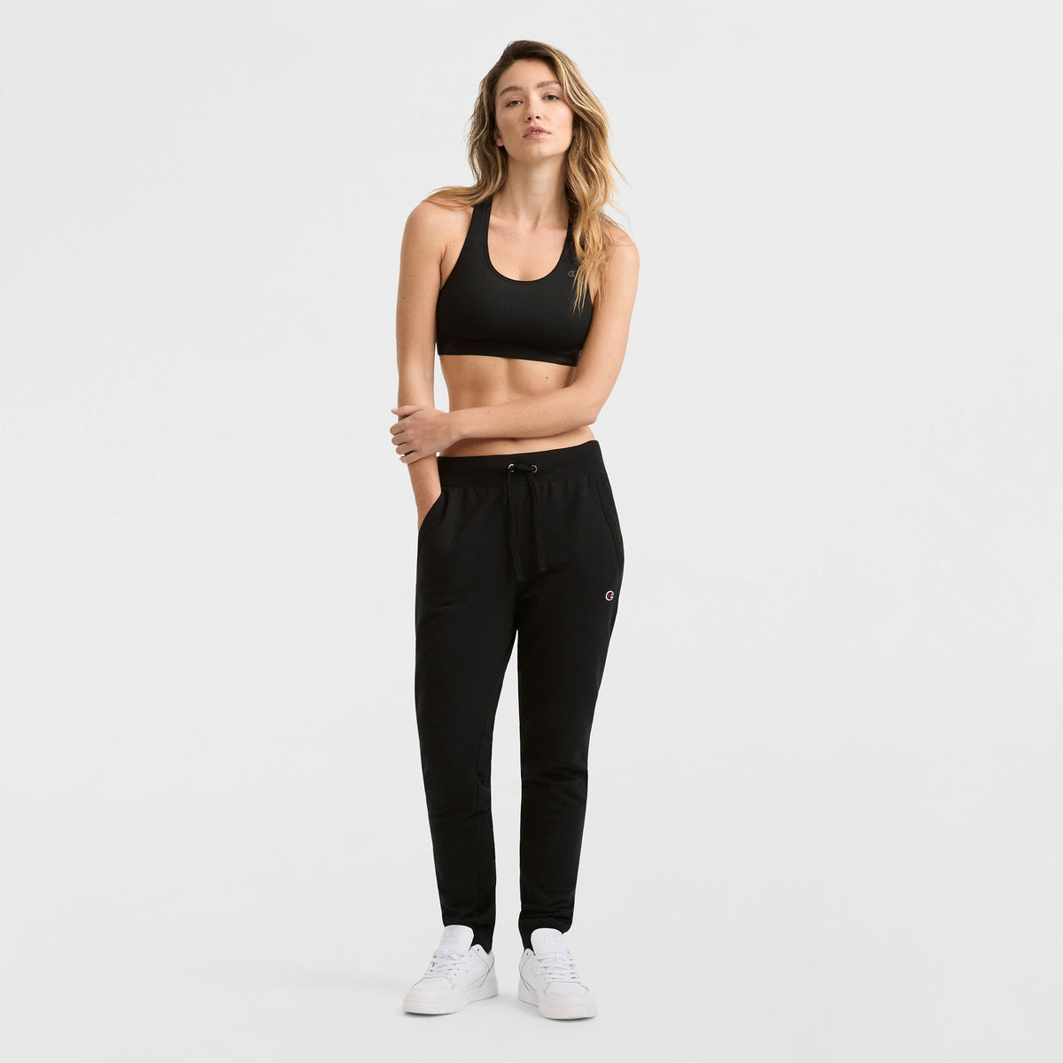 Compression Sports Bra, C Logo