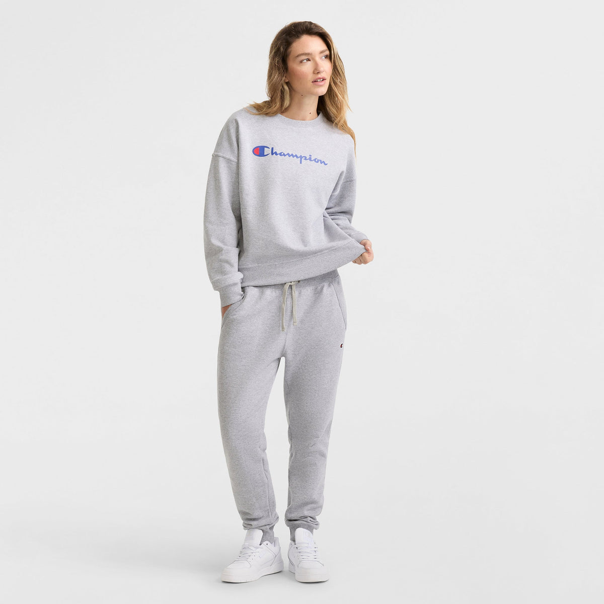 Powerblend Crewneck Sweatshirt, Script Logo