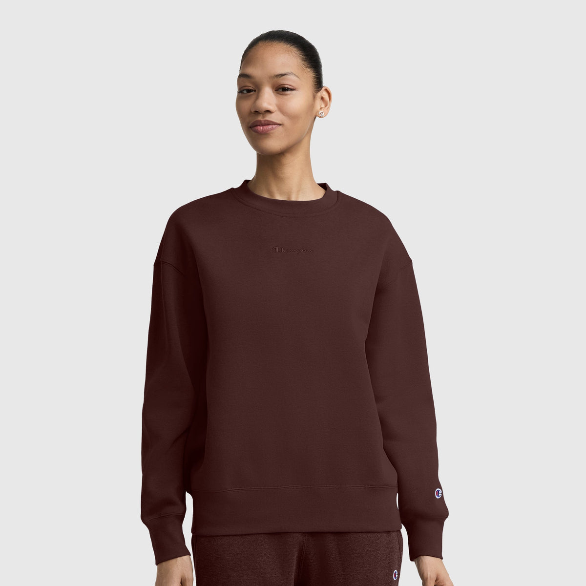Powerblend Crewneck Sweatshirt, Embroidered Script Logo