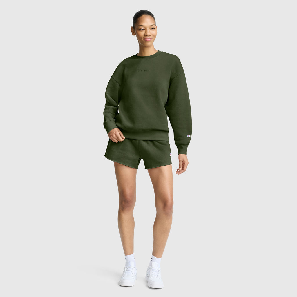 Powerblend Crewneck Sweatshirt, Embroidered Script Logo