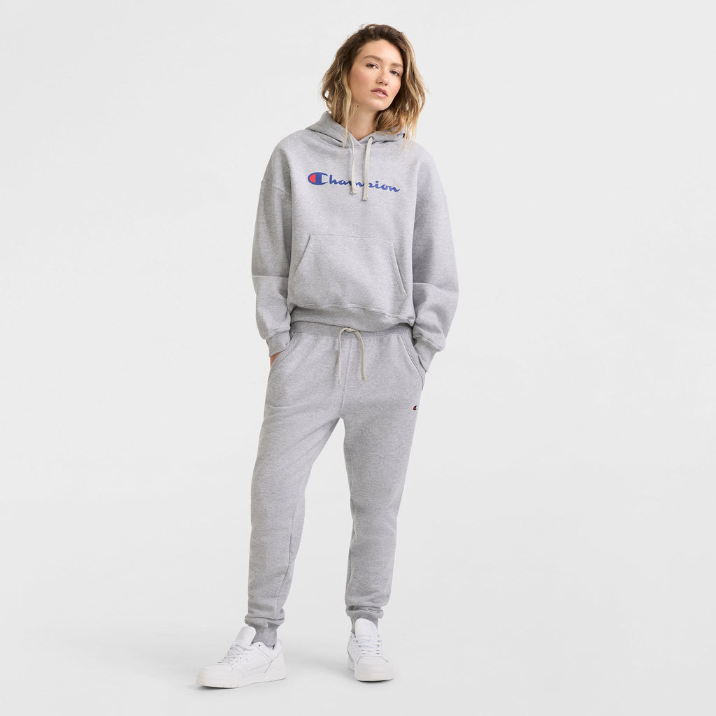 Powerblend Relaxed Hoodie, Script Logo