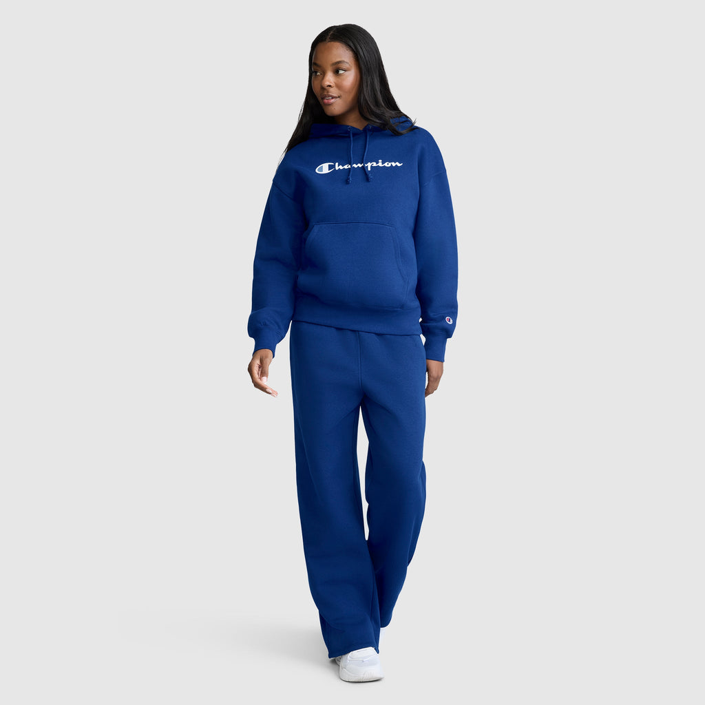 Powerblend Relaxed Hoodie, Script Logo