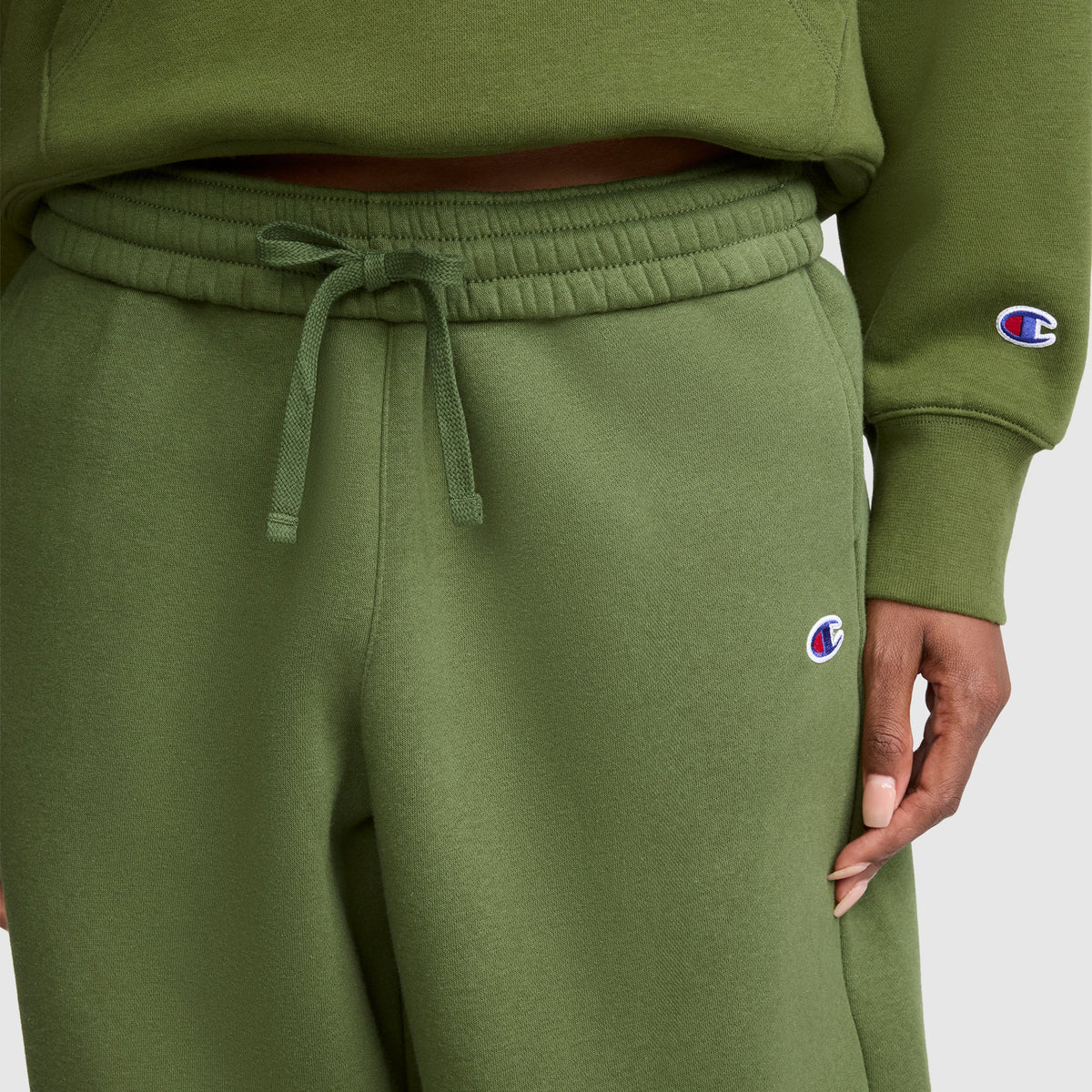 Barrel Leg Fleece Pant