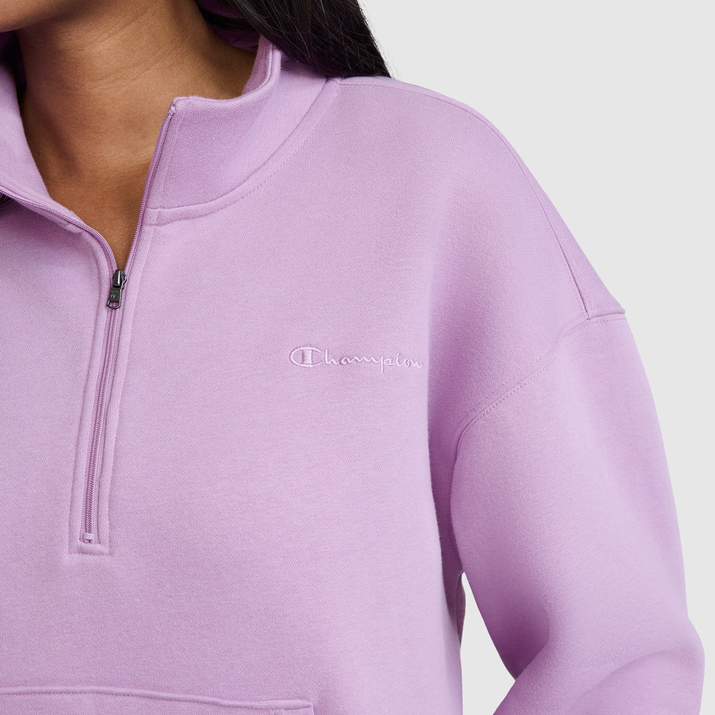 Fleece Mockneck Quarter-Zip