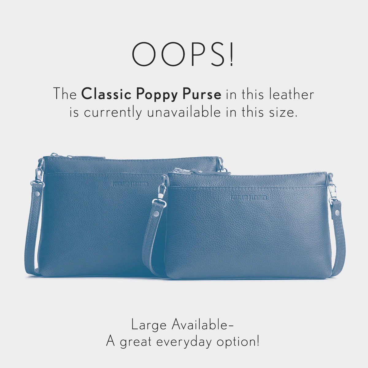 'Almost Perfect' Poppy Purse