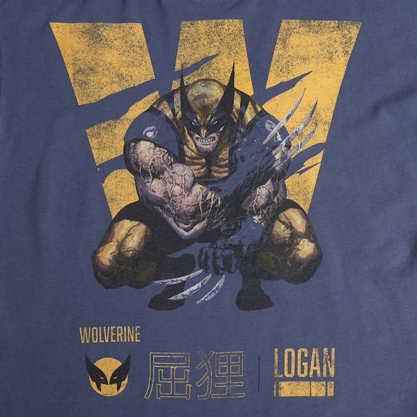 X-Men Logan "Wolverine" Vintage Soft Tee