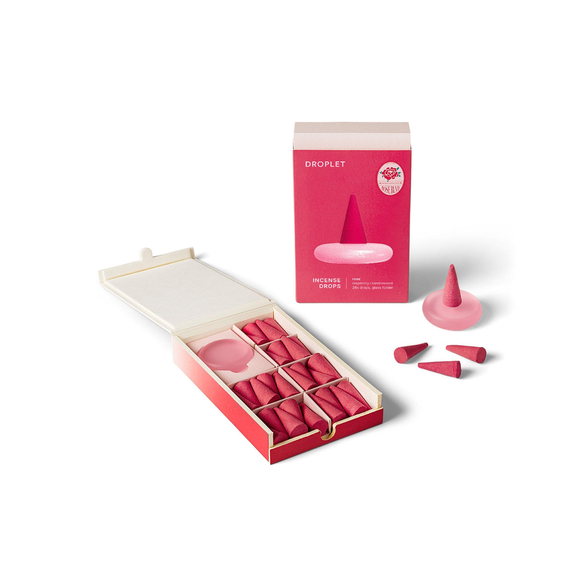Droplet Rose Incense Drops (Rose)