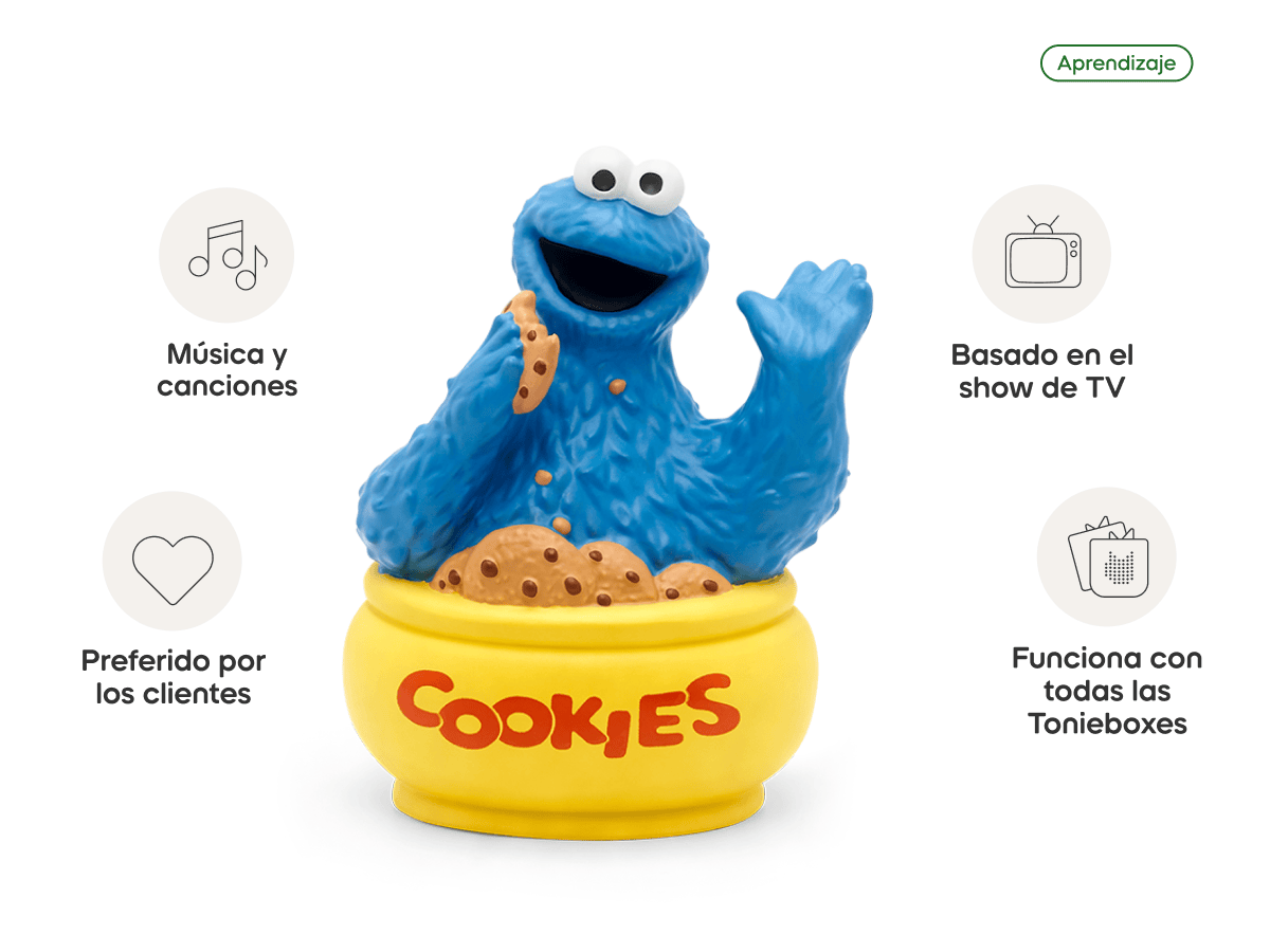 Sesame Street: Comegalletas Tonie (en Español)