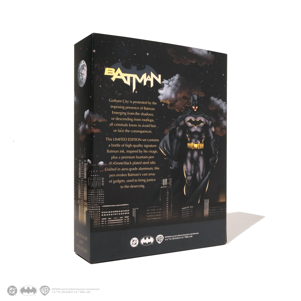 Warner Bros. | Shadows over Gotham City | Marquise Pen & Ink Set | Batman