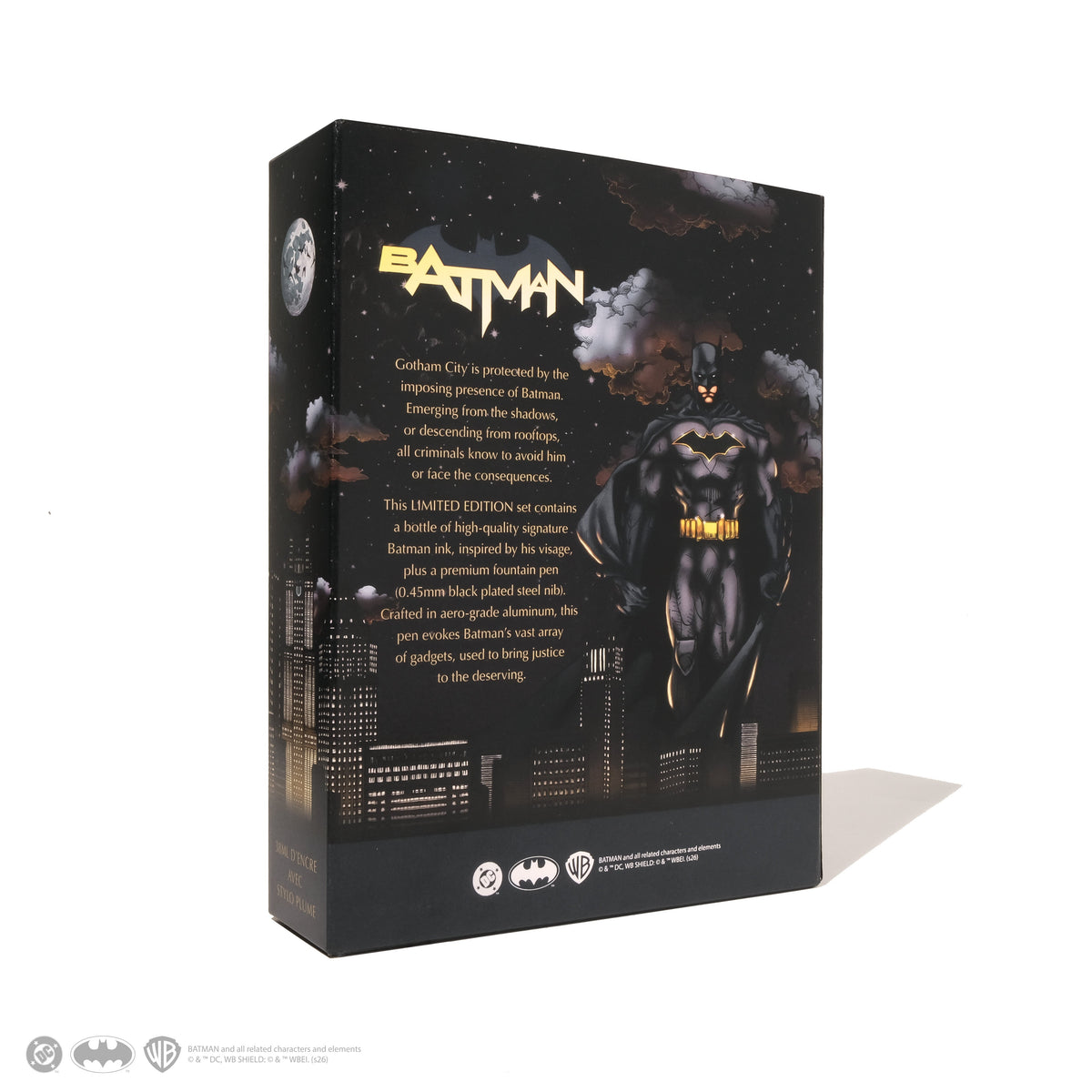 Warner Bros. | Shadows over Gotham City | Marquise Pen & Ink Set | Batman