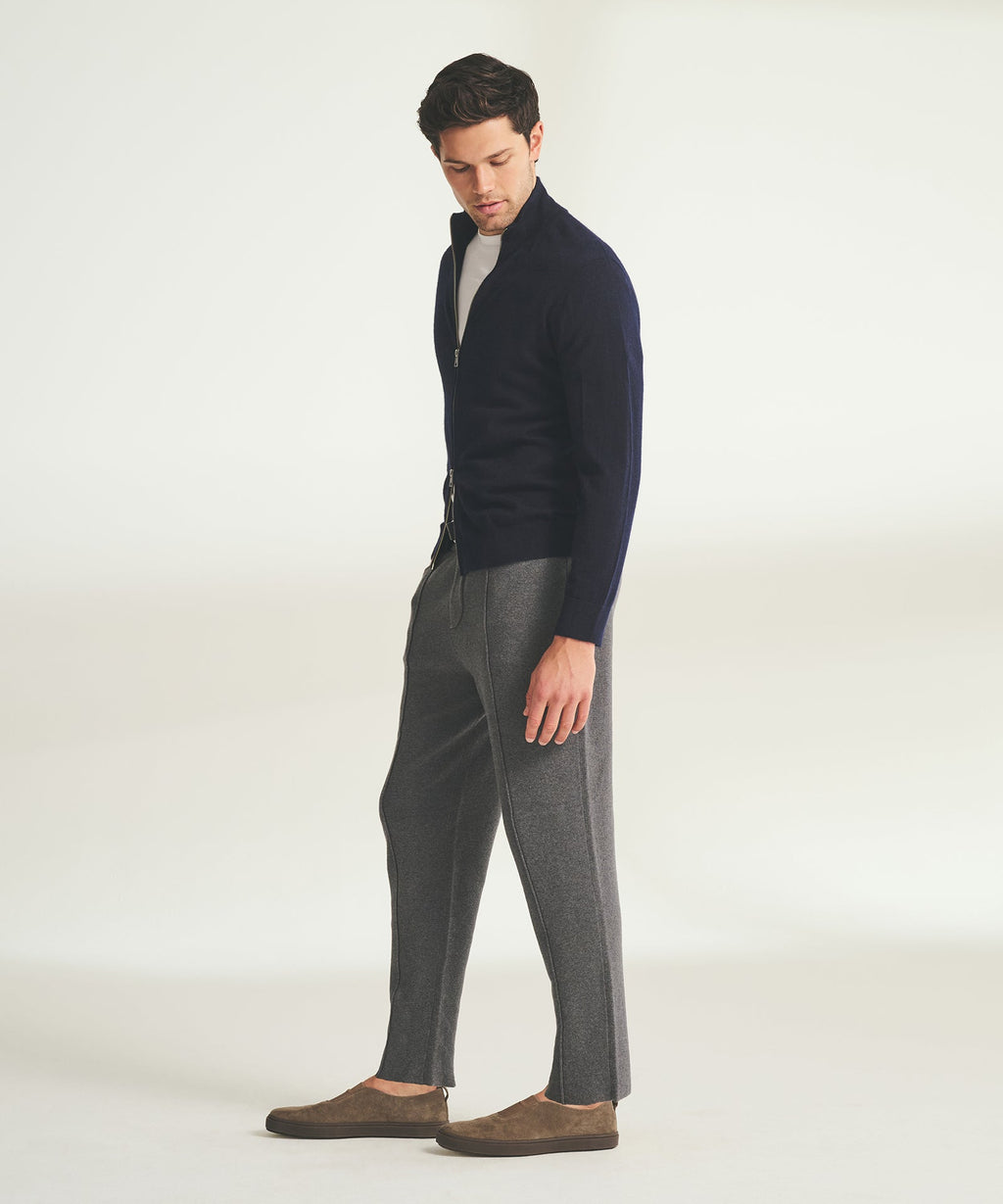 Cotton Cashmere Trouser