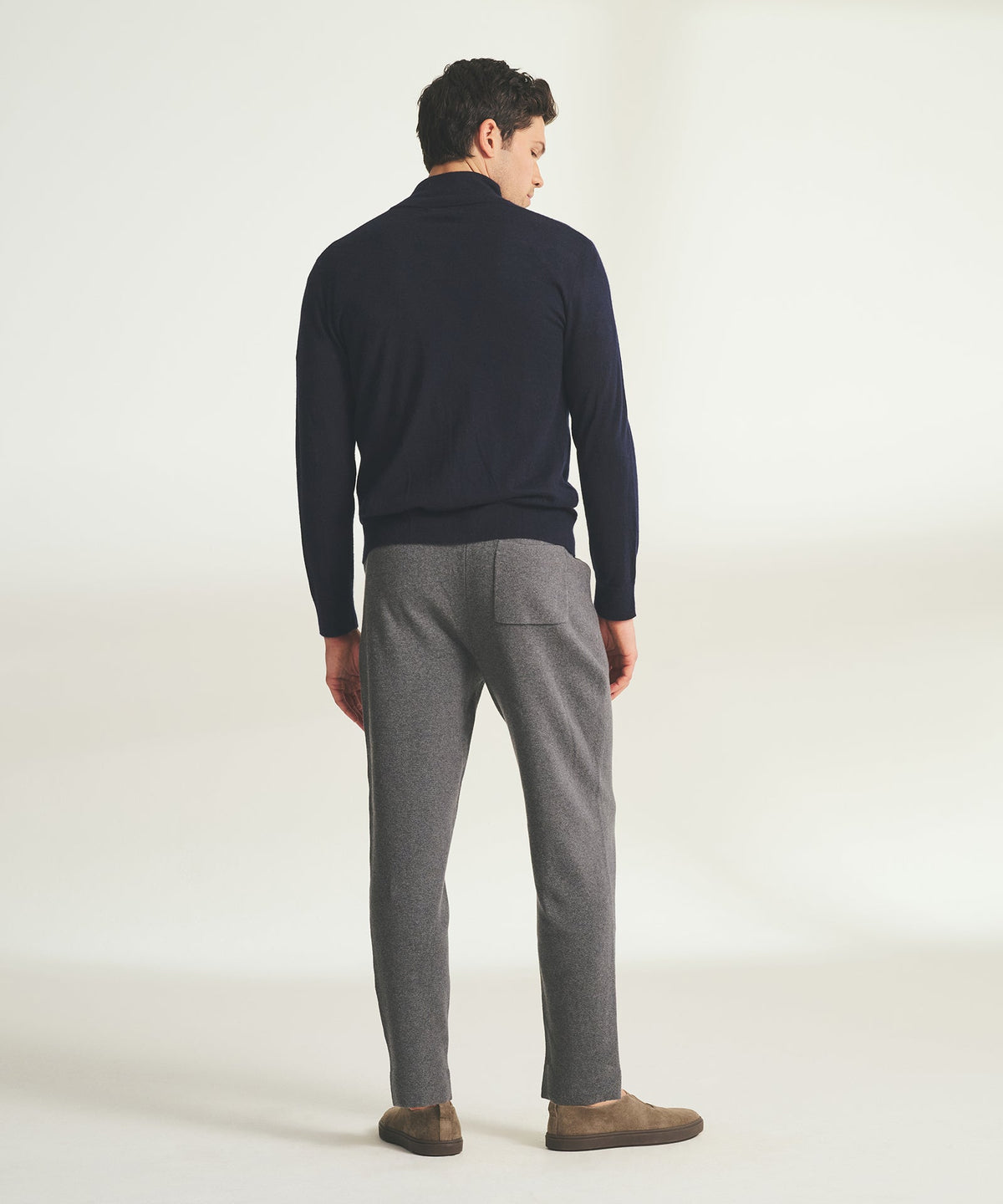 Cotton Cashmere Trouser