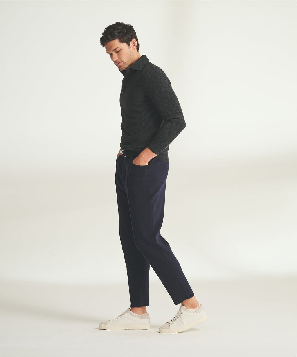 Cotton Cashmere Trouser