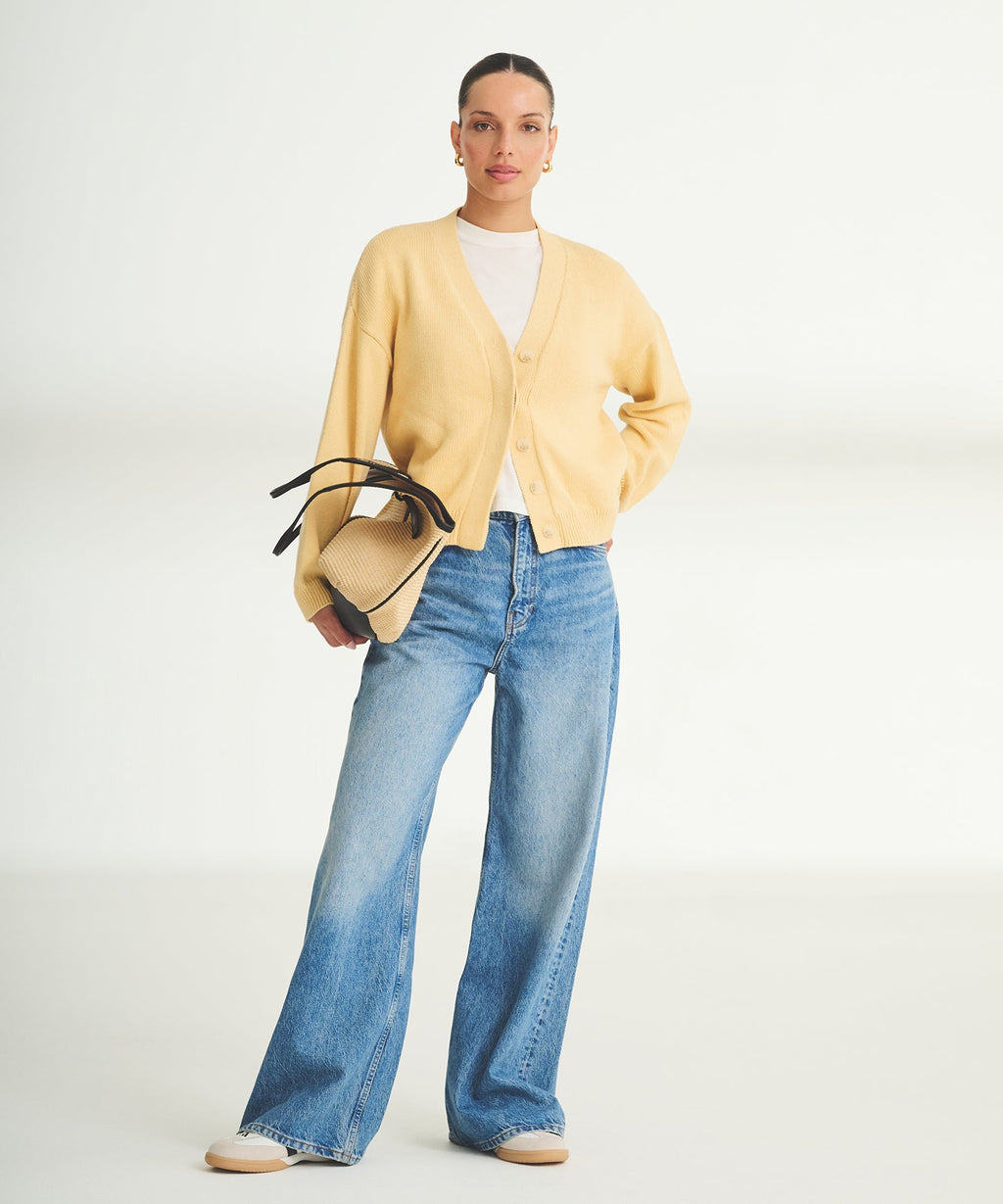 Cotton Relaxed Cardigan