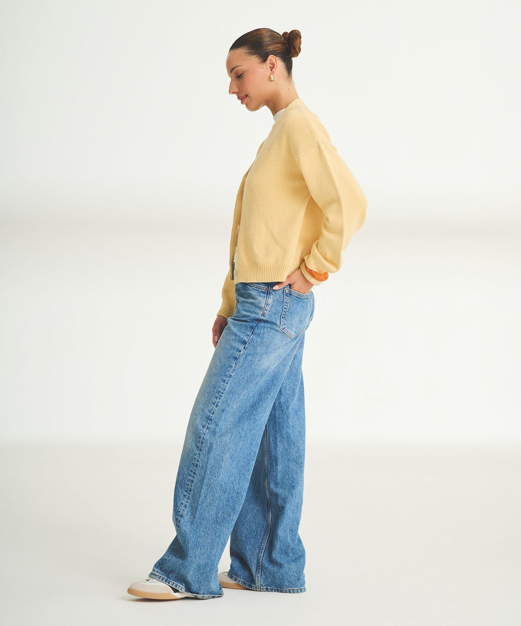 Cotton Relaxed Cardigan