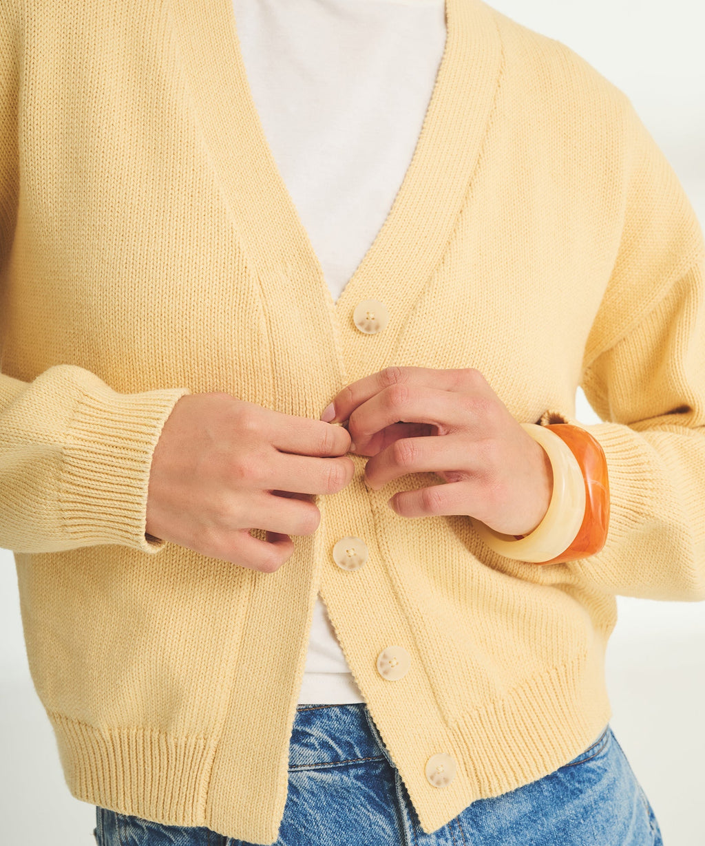 Cotton Relaxed Cardigan