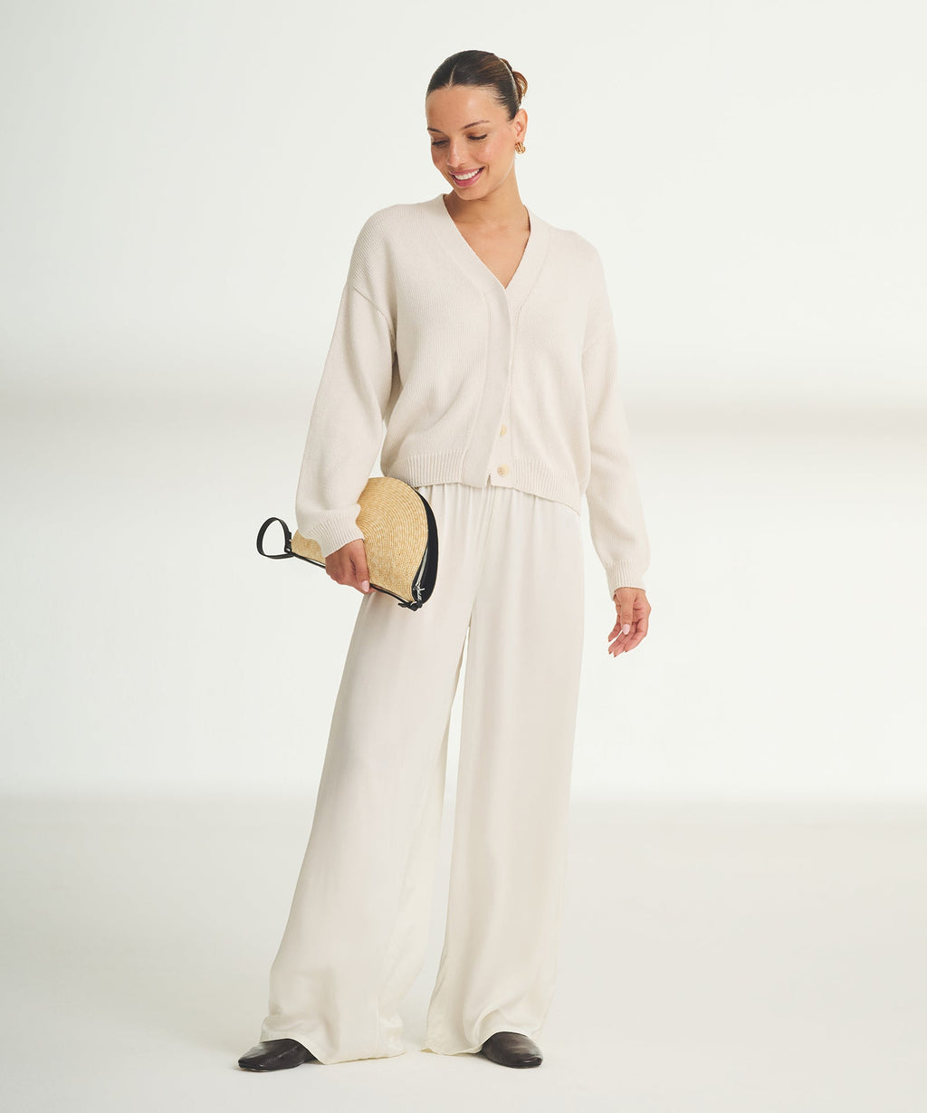 Cotton Relaxed Cardigan