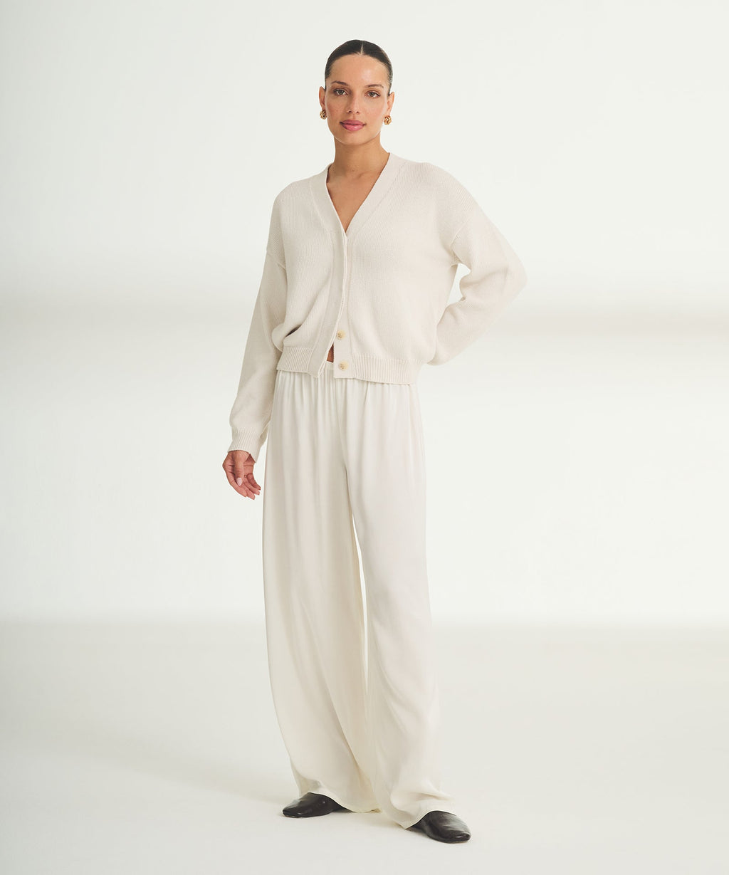 Cotton Relaxed Cardigan