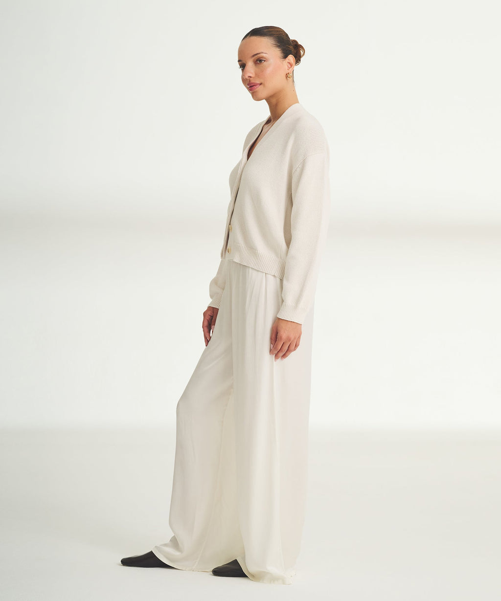 Cotton Relaxed Cardigan