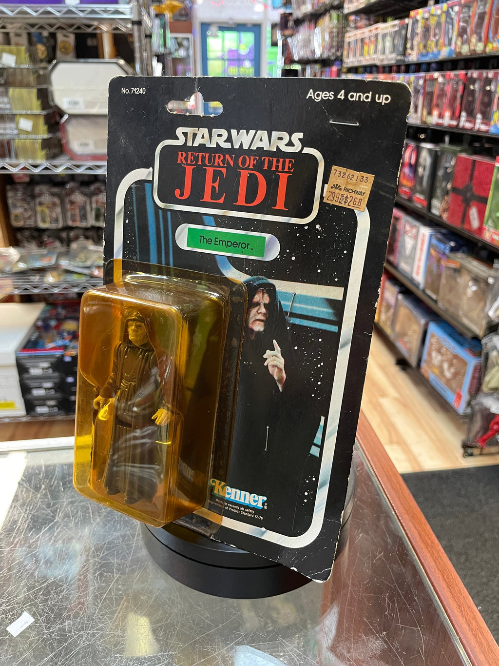 The Emperor ROTJ  9510 (Vintage Star Wars, Kenner) **SEALED**