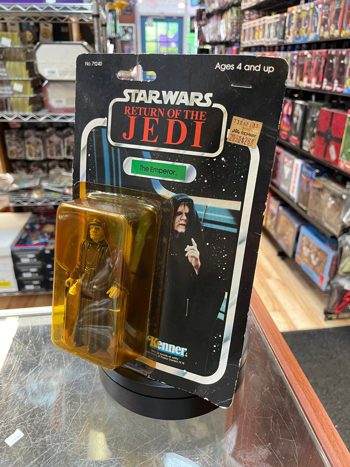 The Emperor ROTJ  9510 (Vintage Star Wars, Kenner) **SEALED**