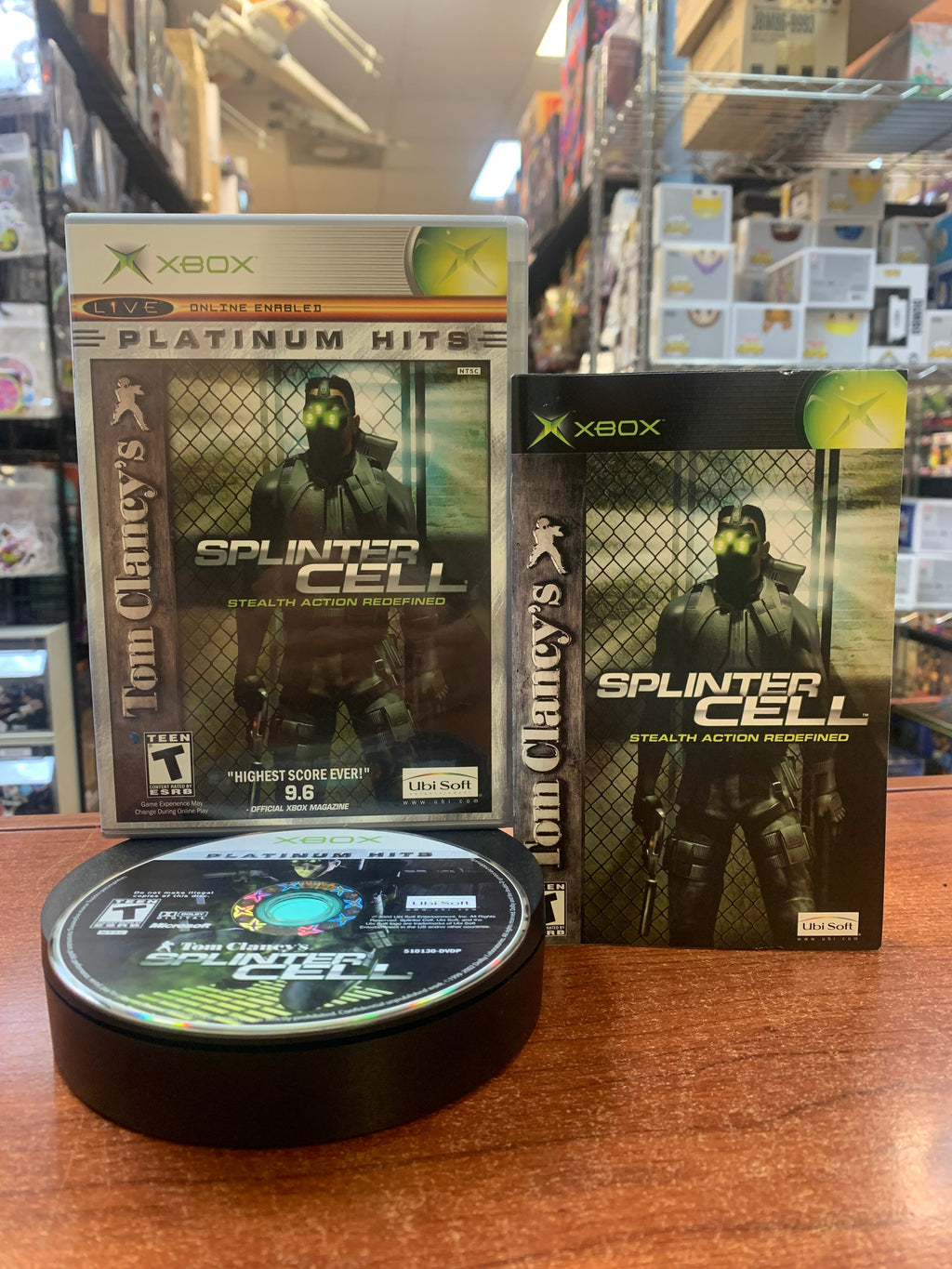 Splinter Cell: Stealth Action Redefined (Microsoft  Xbox, Video Game)